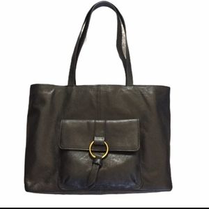 Black FRYE MADISON Tote